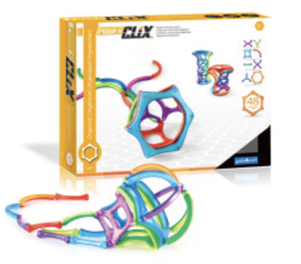 Magnetiniai konstruktoriai: PowerClix Organix 48 - Image 3