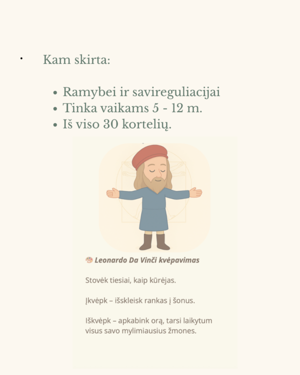 Kvėpavimo kortelės vaikams - Image 3
