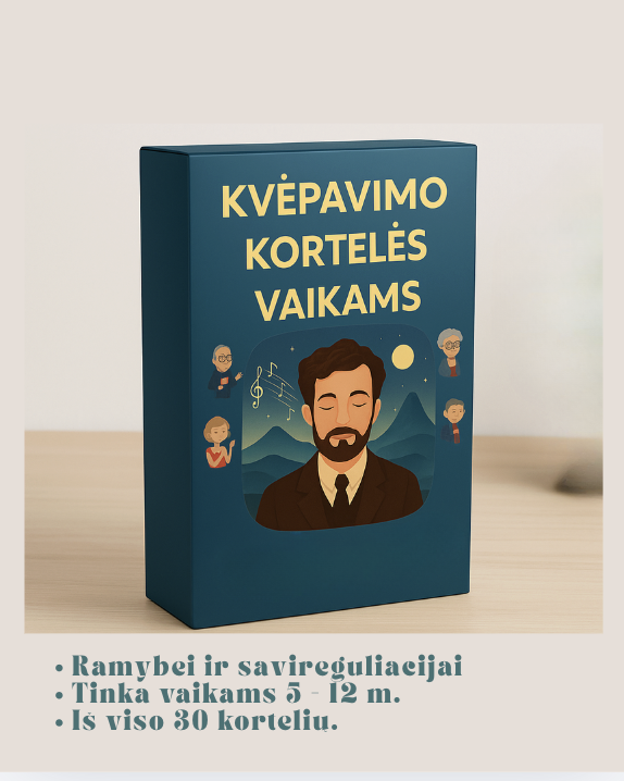 Kvėpavimo kortelės vaikams