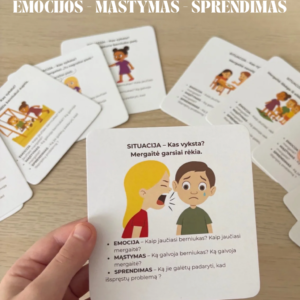 vaikų emocijos