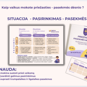 Priežasties–Pasekmės kortelės.