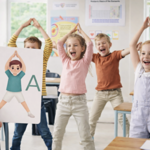 Judesio abėcėlės rinkinys.