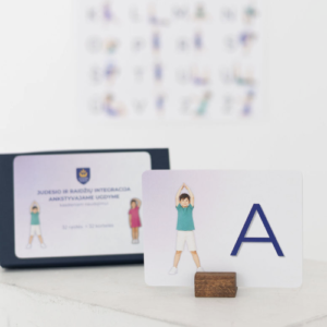 Judesio abėcėlės rinkinys.