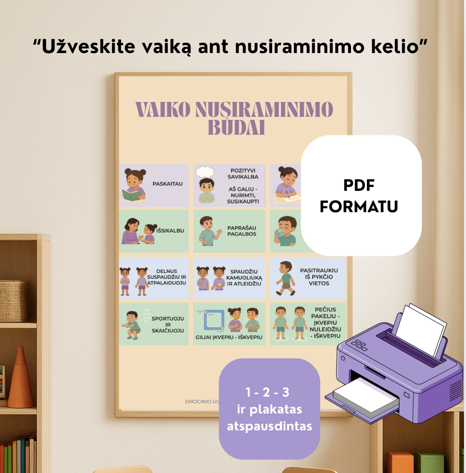 Vaiko nusiraminimo būdai (PDF) - Image 3