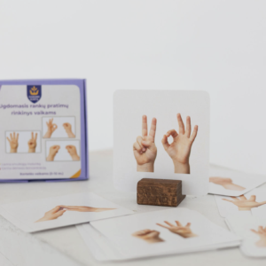 Ugdomasis rankų pratimų  rinkinys vaikams.