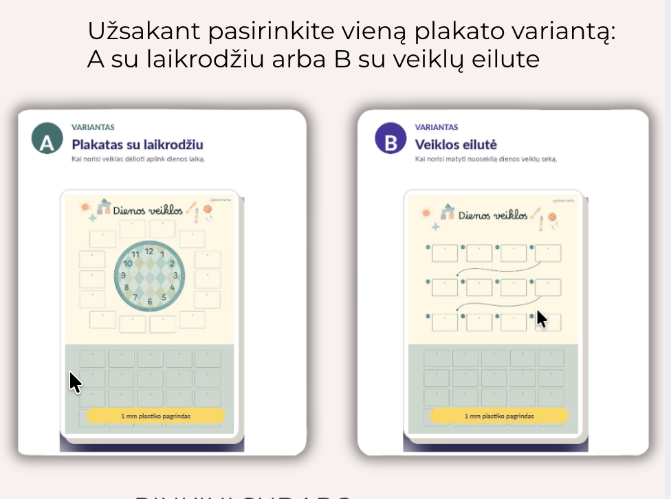 Vizualinė darželio dienos veiklų sistema. - Image 7