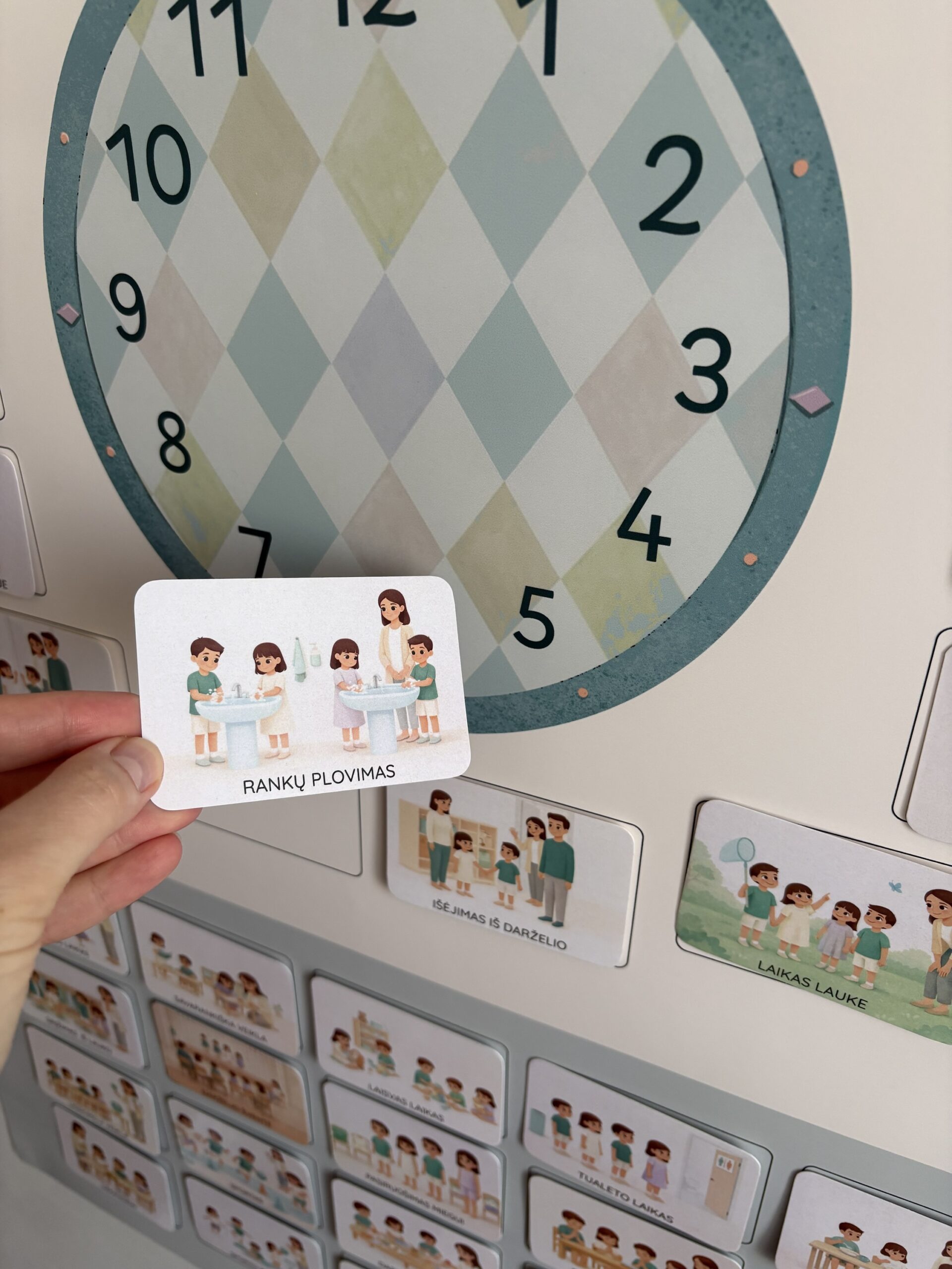 Vizualinė darželio dienos veiklų sistema. - Image 4