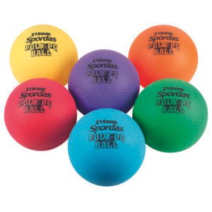 MEGAFORM fizinio lavinimo priemonė - SPORDAS kamuolių rinkinys Poly PG Balls