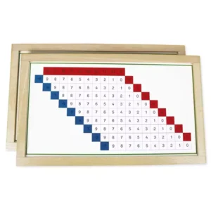 TimeTEX Atimties užsiėmimų lentelės su mediniu rėmeliu „Montessori Premium“