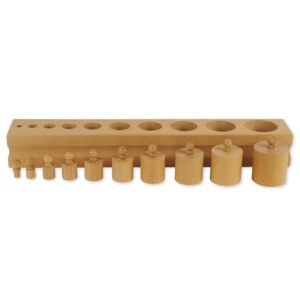 TimeTEX Cilindrų Kaladė 1 „Montessori Premium“