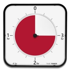 Laikmatis / atgalinio skaičiavimo laikrodis - Time Timer MAX (44x44 cm)