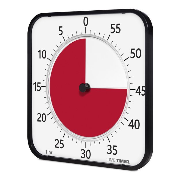 Laikmatis / atgalinio skaičiavimo laikrodis - Time Timer MAX (44x44 cm)