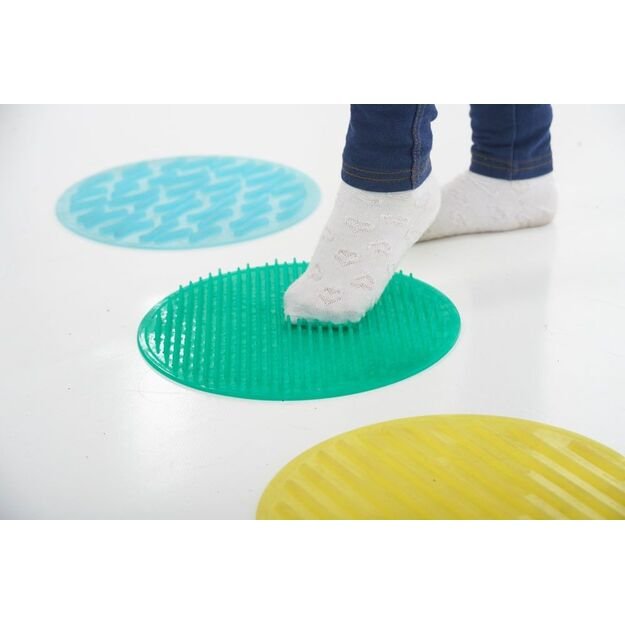 Sensorinių apskritimų rinkinys SiliShapes, 10 vnt.