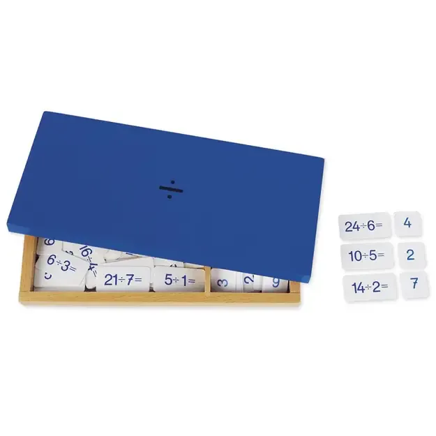 TimeTEX Dalybos užduočių ir atsakymų dėžutė „Montessori Premium“