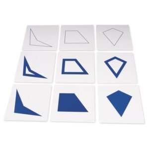 TimeTEX Geometrinių formų lentelės „Montessori Premium“