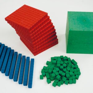 TimeTEX Pagrindinis skaičiavimo rinkinys, 121 dalių, RE-Wood „Montessori Premium“