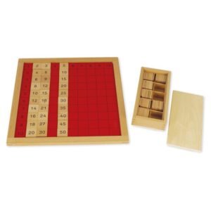 TimeTEX Pitagoro lenta „Montessori Premium“
