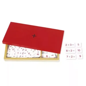 TimeTEX Sudėties reiškinių ir atsakymų dėžutė „Montessori Premium“